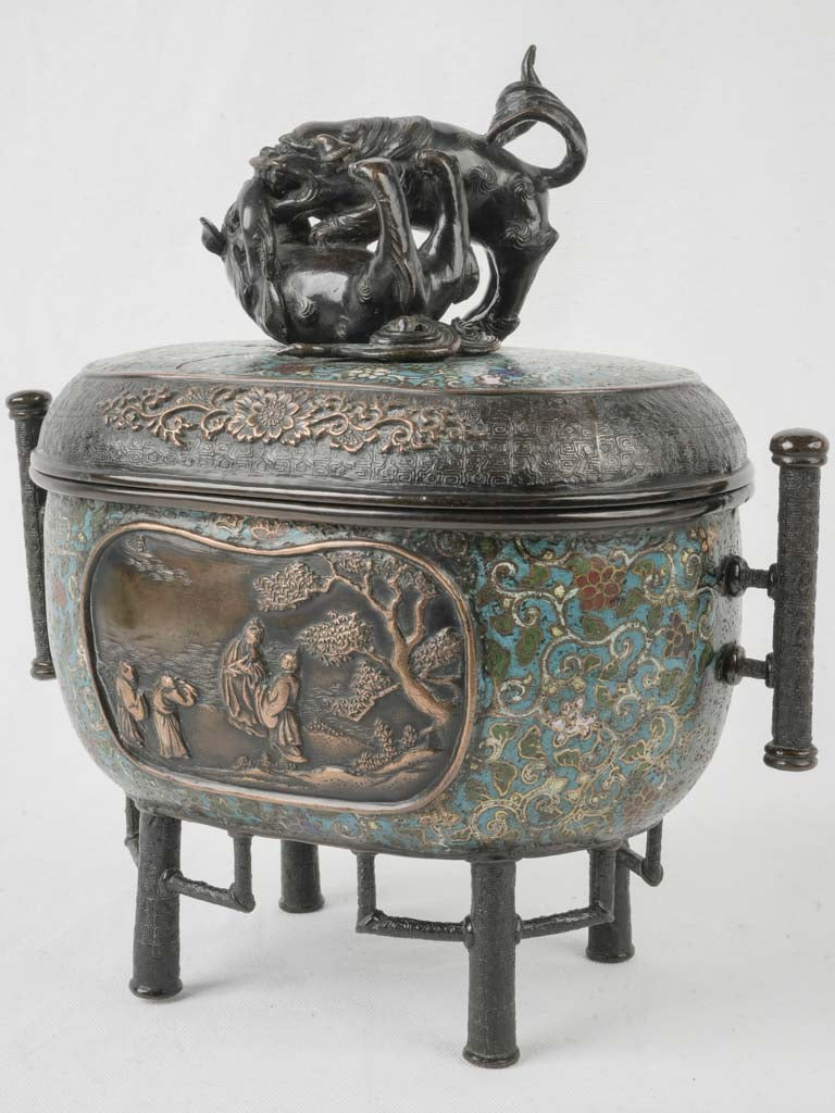 Exquisite antique incense burner  