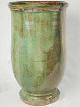 Aged 19th-century upright olive jar