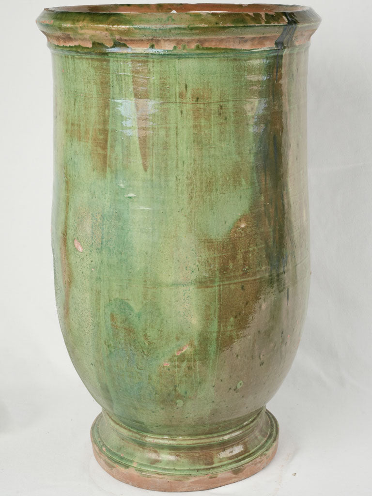 Aged 19th-century upright olive jar