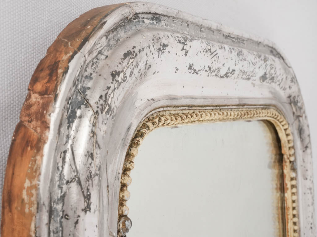 Nineteenth-century foliage adorned wall mirror