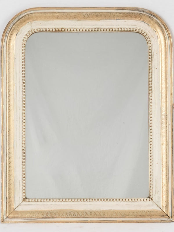 Gold Gilt Louis Philippe Mirror with X Pattern