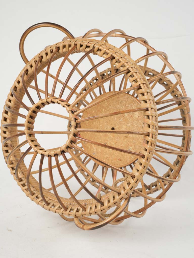 Classic open weave decorative object basket