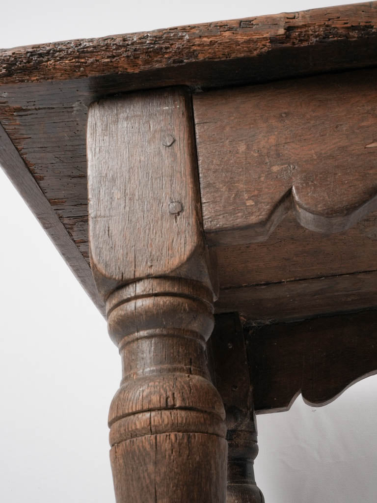 Rustic antique oak table