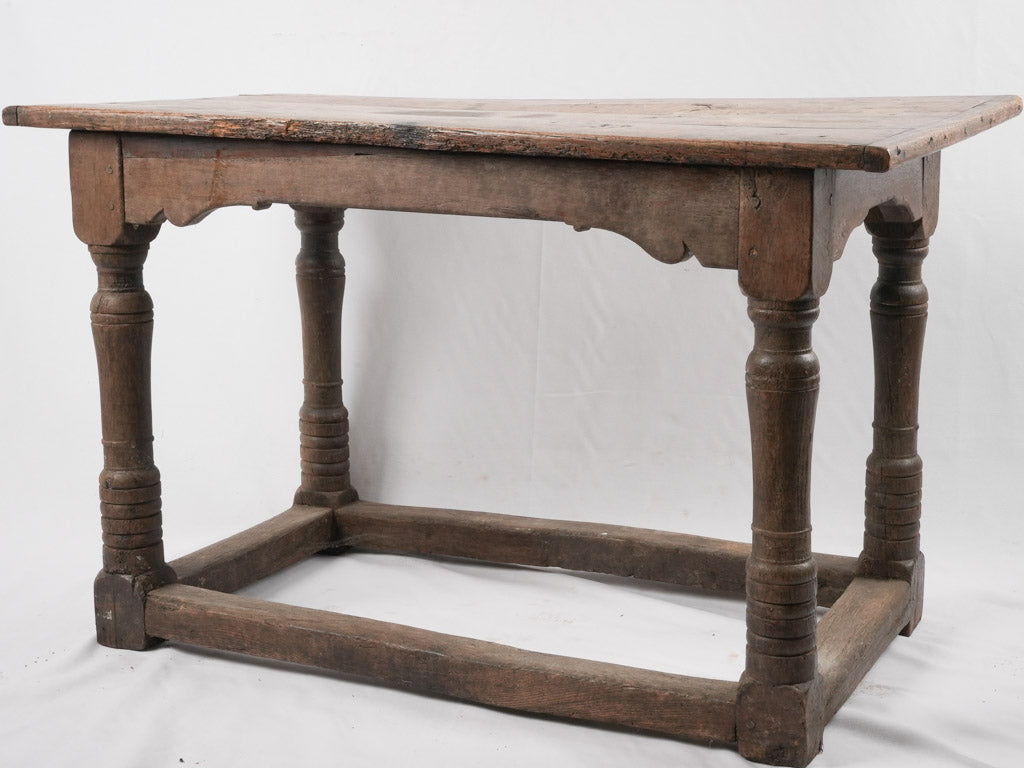 Rustic antique oak table