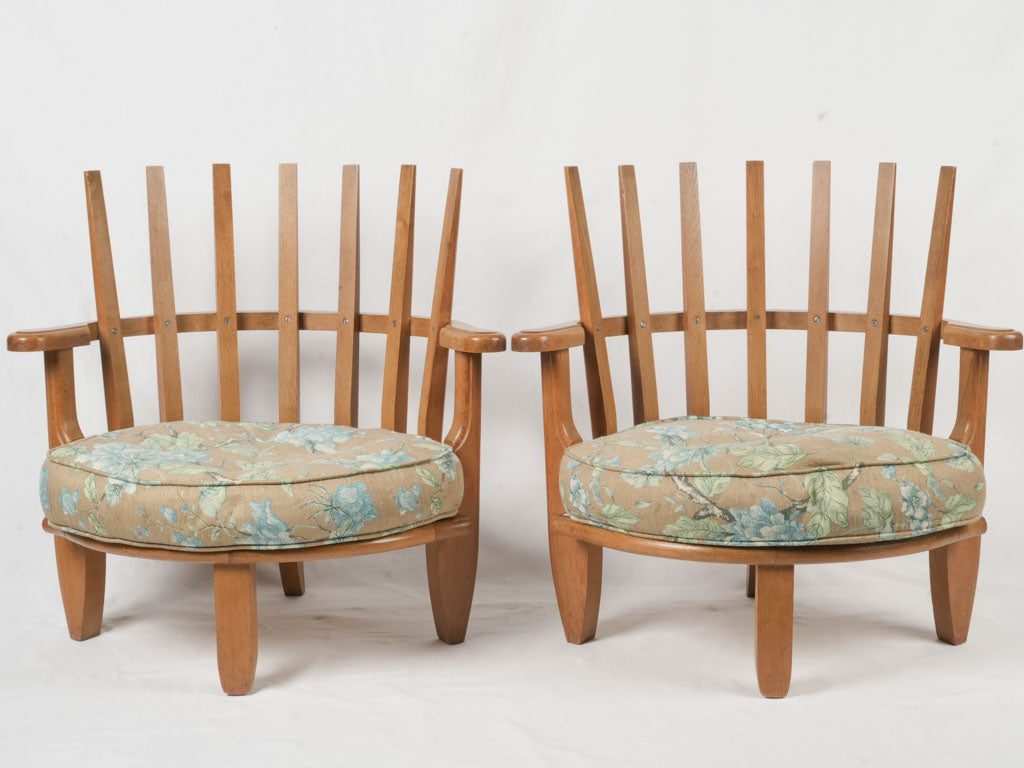 Mid-century Tricoteuse seating  