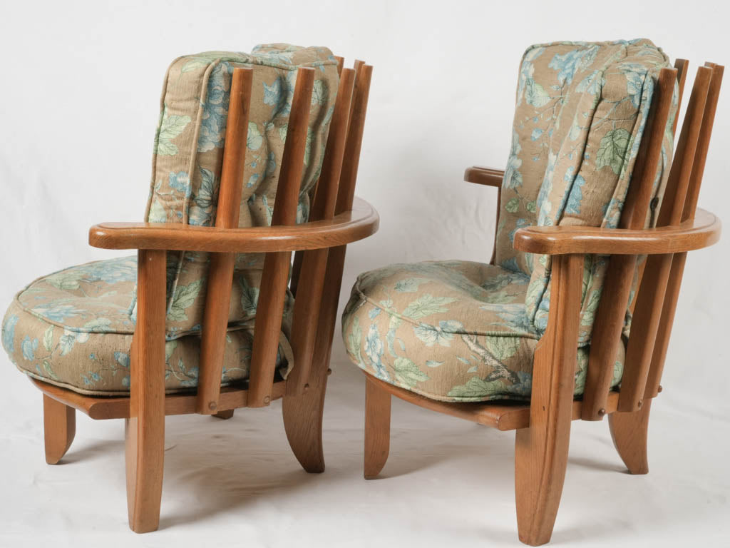 Nostalgic vintage-inspired armchairs  