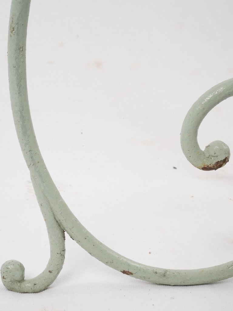 Classic French scrollwork patio table