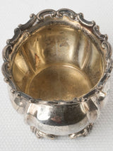 Ornate Edwardian Silver Salt Holder