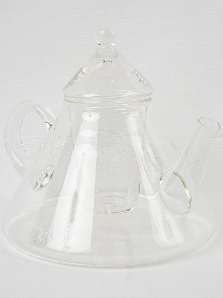 Handmade chic glass tea pot