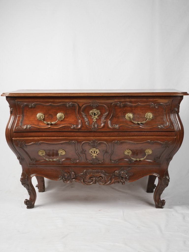 Exquisite French regency carved chest