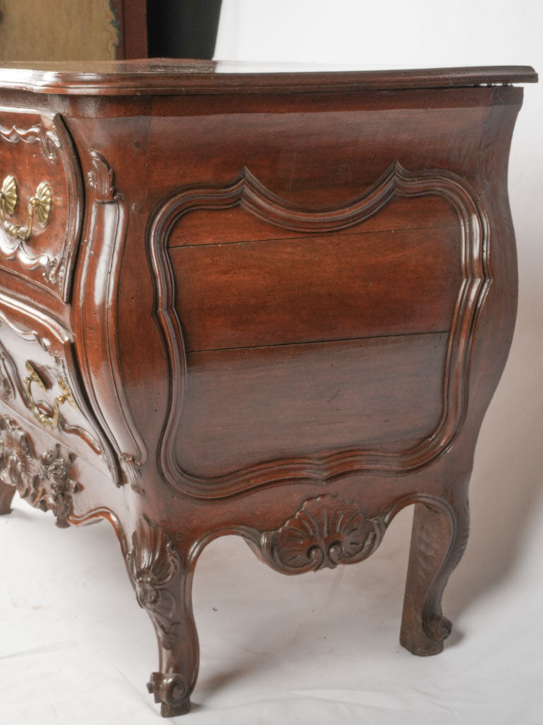 Original unrestored rocaille decor commode