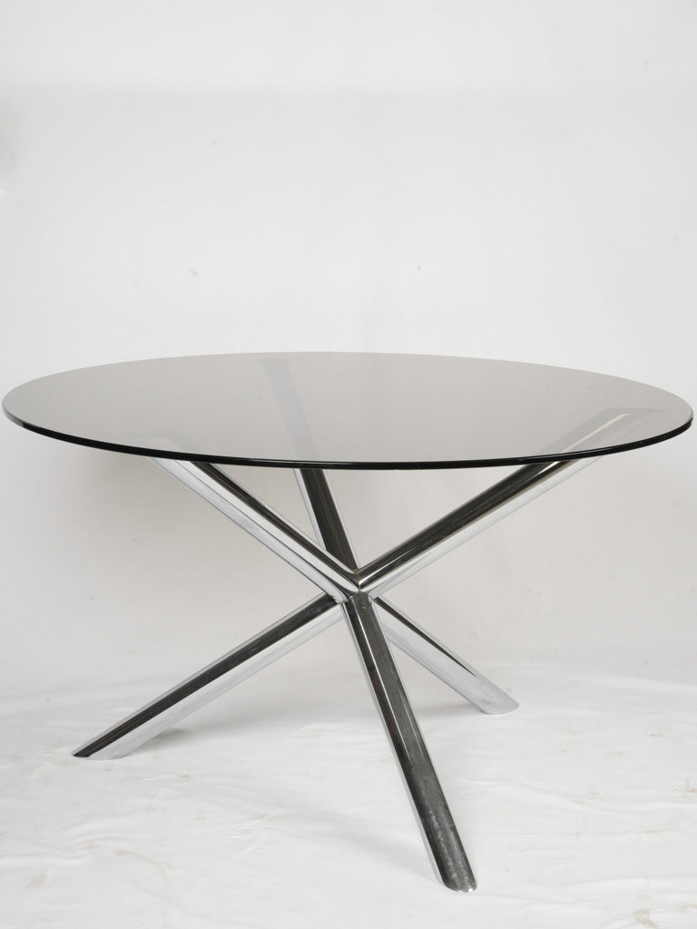 Sleek reflective centerpiece furniture  