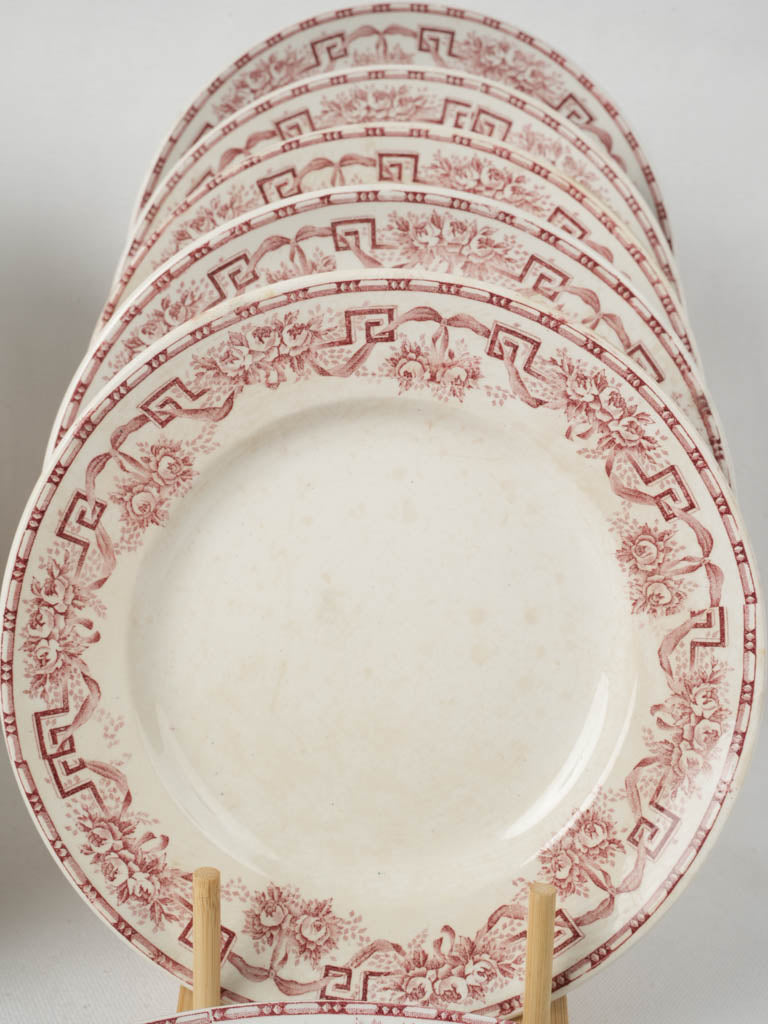 Ornate Athènes pattern ceramic dinner set