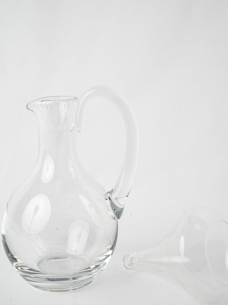 Elegant Vintage Wine Decanter Set