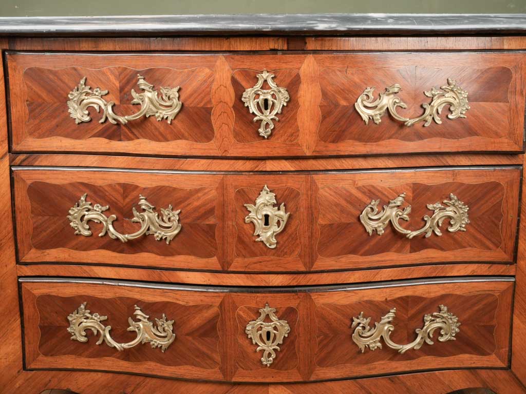 Unique owner's stamp antique dresser