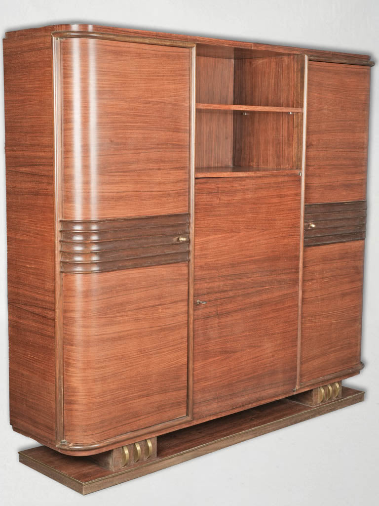 Vintage rosewood veneer office cabinet  