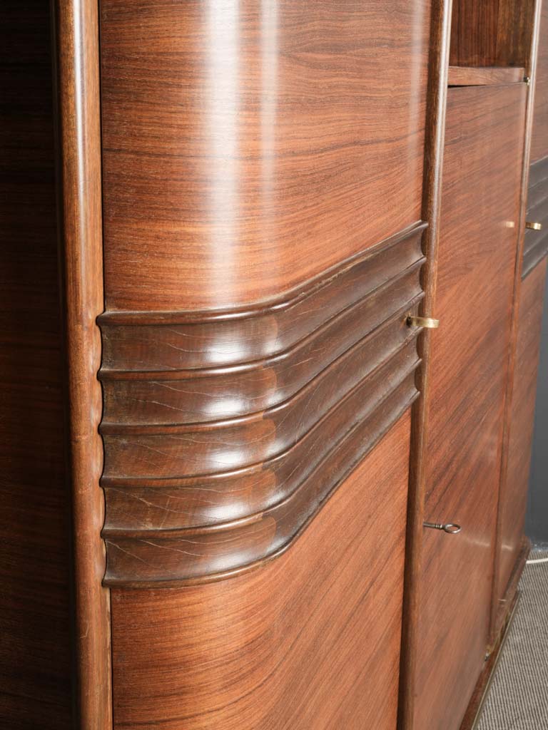 Chic ocean liner style cabinet  