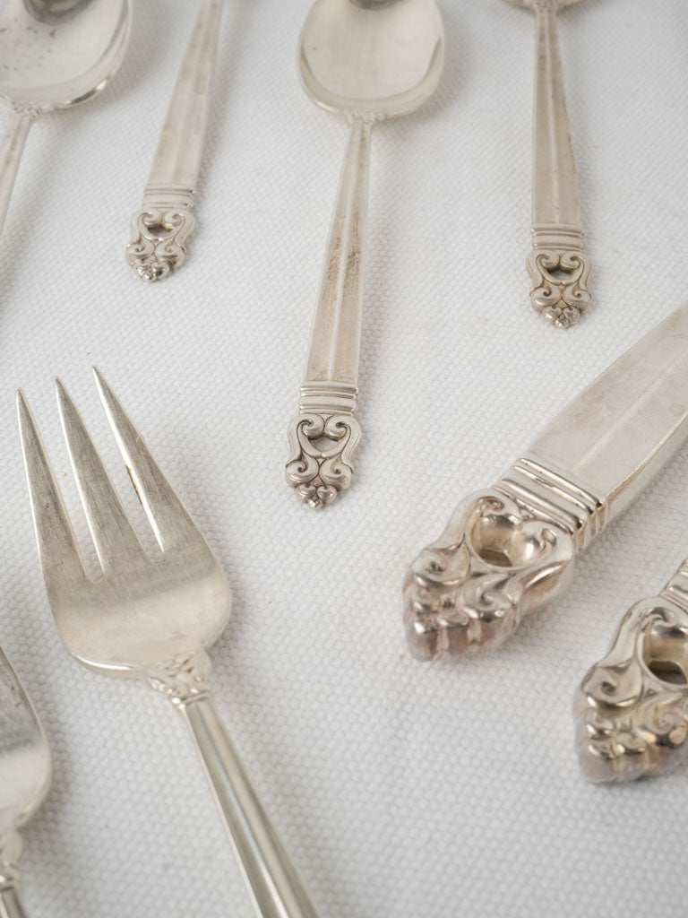 Classic Royal Danish Silver Cutlery