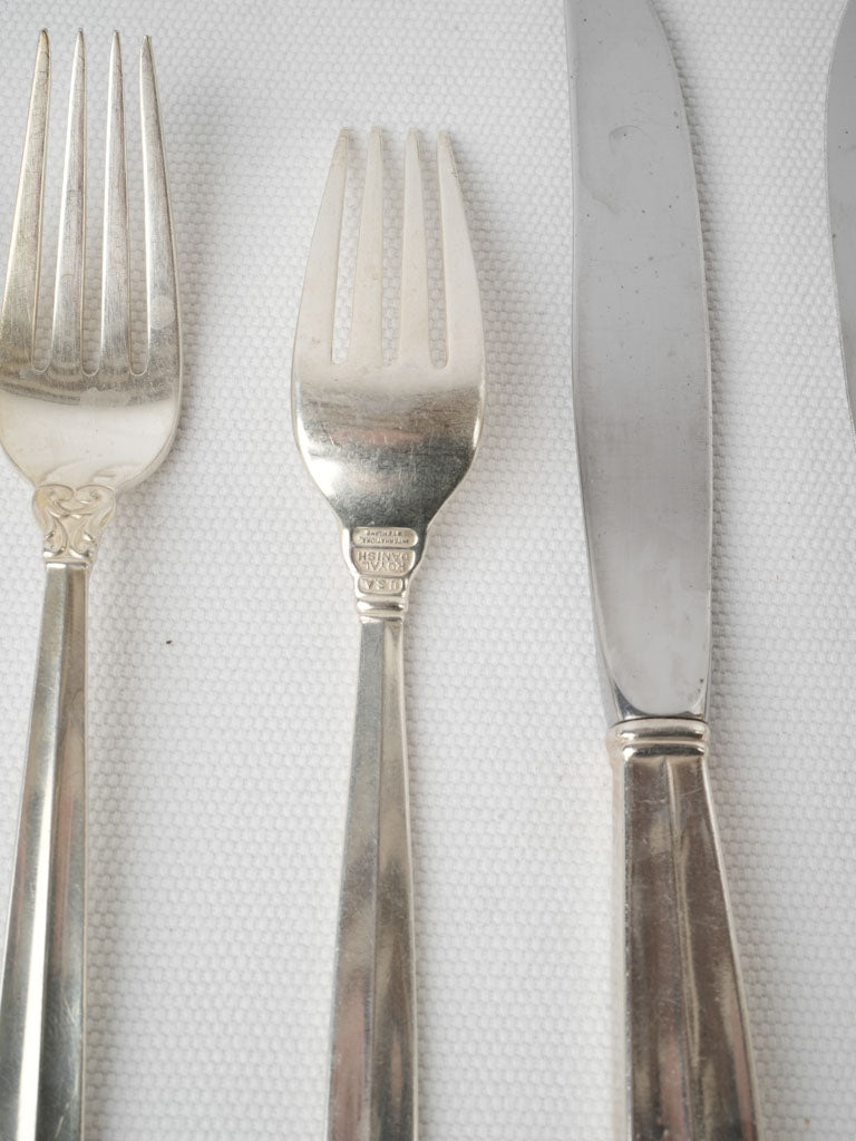 High-Quality Sterling Silverware Set