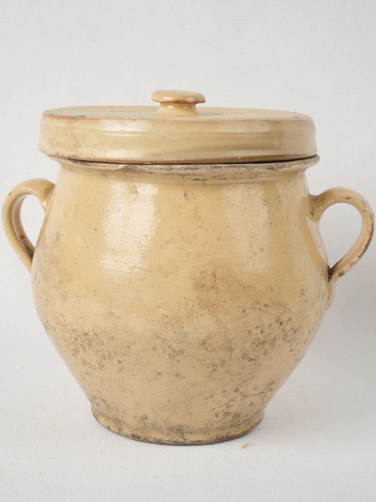 Timeless lidded preserving pot