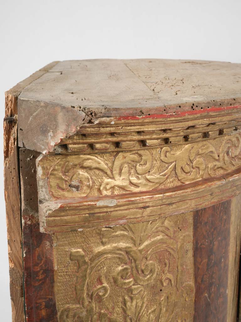 Unique, communion cabinet with gilt stars