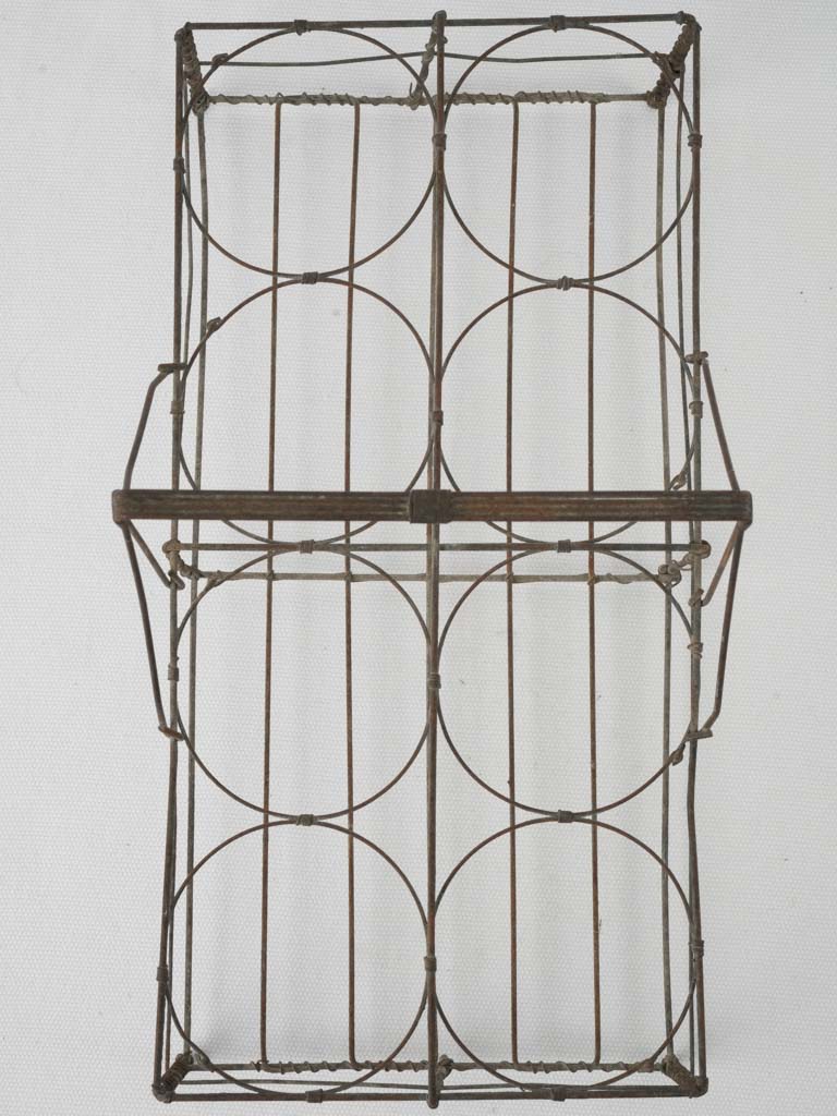 French wire glass carrier