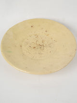 Antique French omelet turning plate