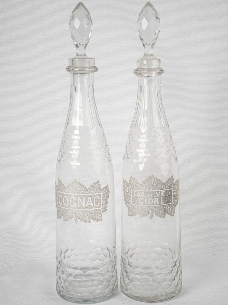 Vintage eau de vie carafe