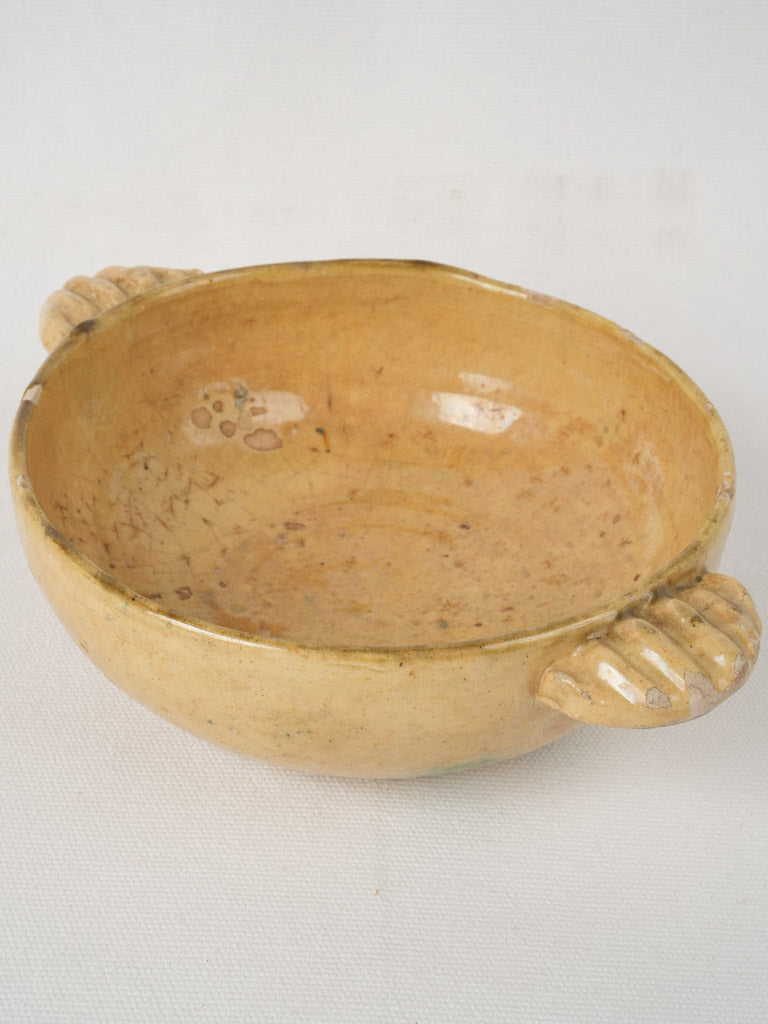 Decorative Aubagne pottery piece