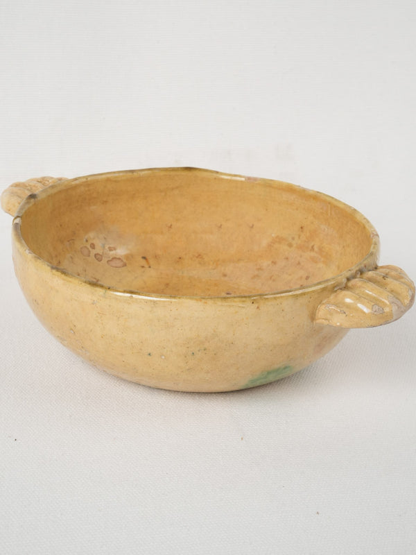 Antique ceramic serving bowl