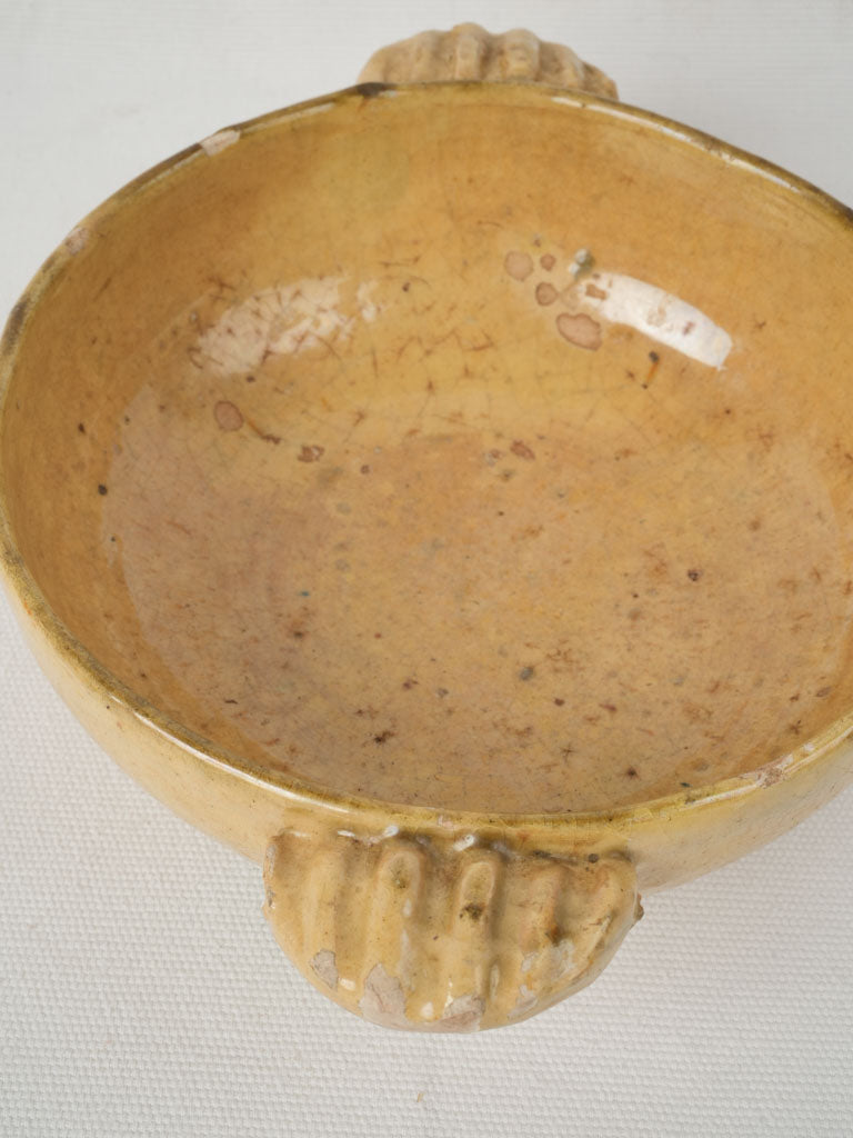 Classic French pottery dish