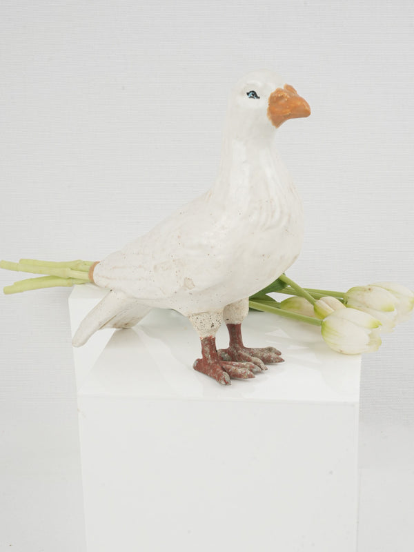 Antique Terracotta Dove - Poterie de Bavent 9"