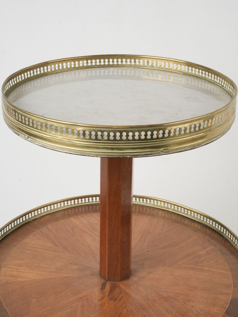 Timeless craftsmanship accent table