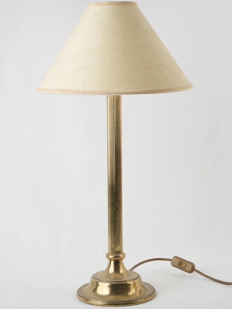 Vintage Brass Table Lamp