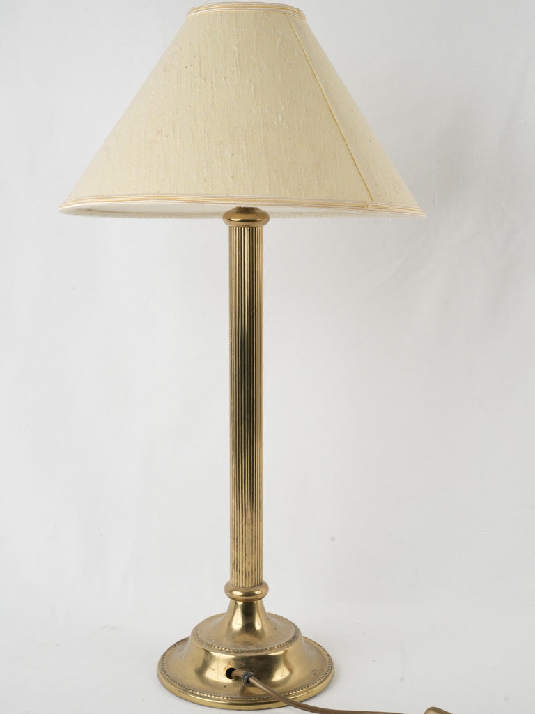 European Brass Desk Lamp