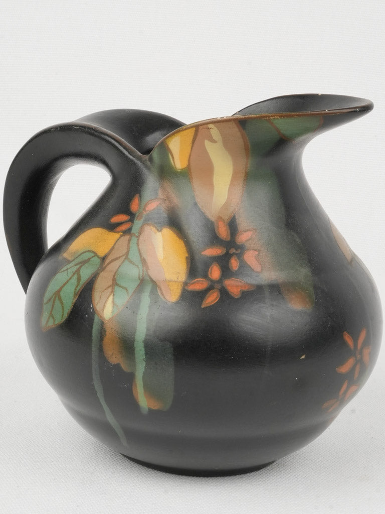 Collectible 1940s Art Deco Ceramic Pitcher