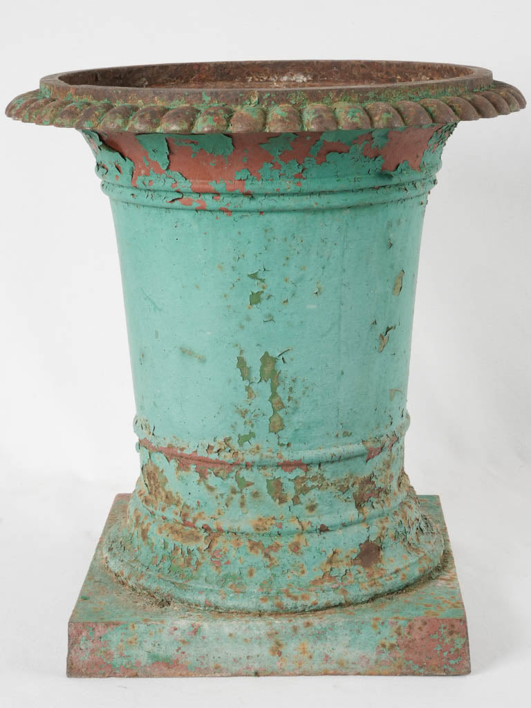 Rustic 1850s French garden urn