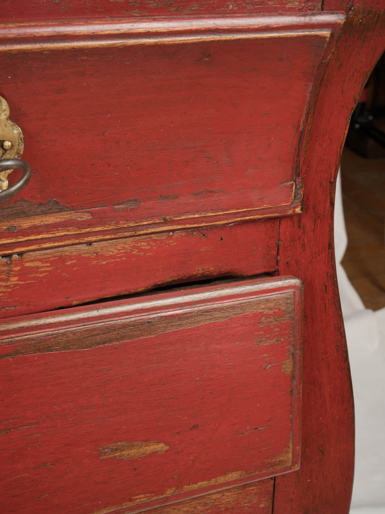 Curved silhouette Louis XV bureau  