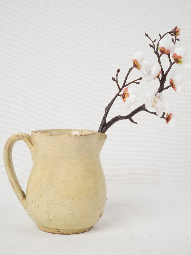 Charming Mediterranean small ceramic pitcher