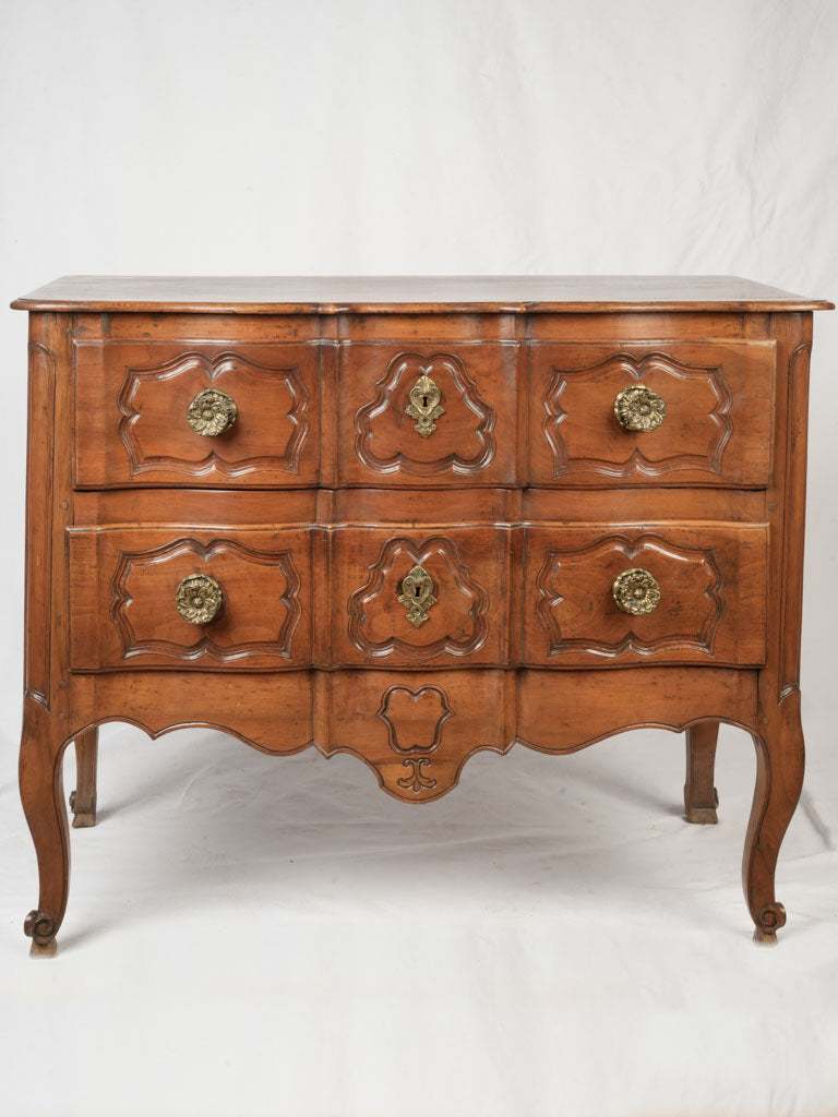 Classic cabriole-leg console