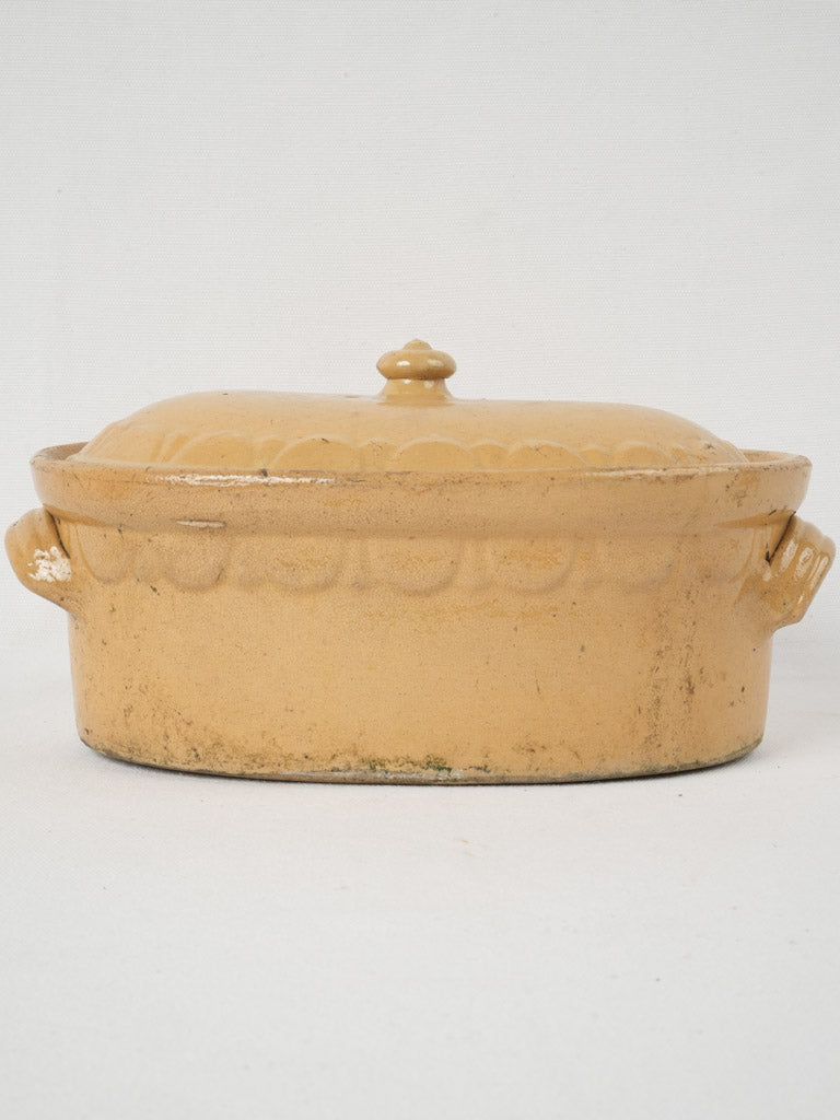 Classic French ceramic tureen from Provence