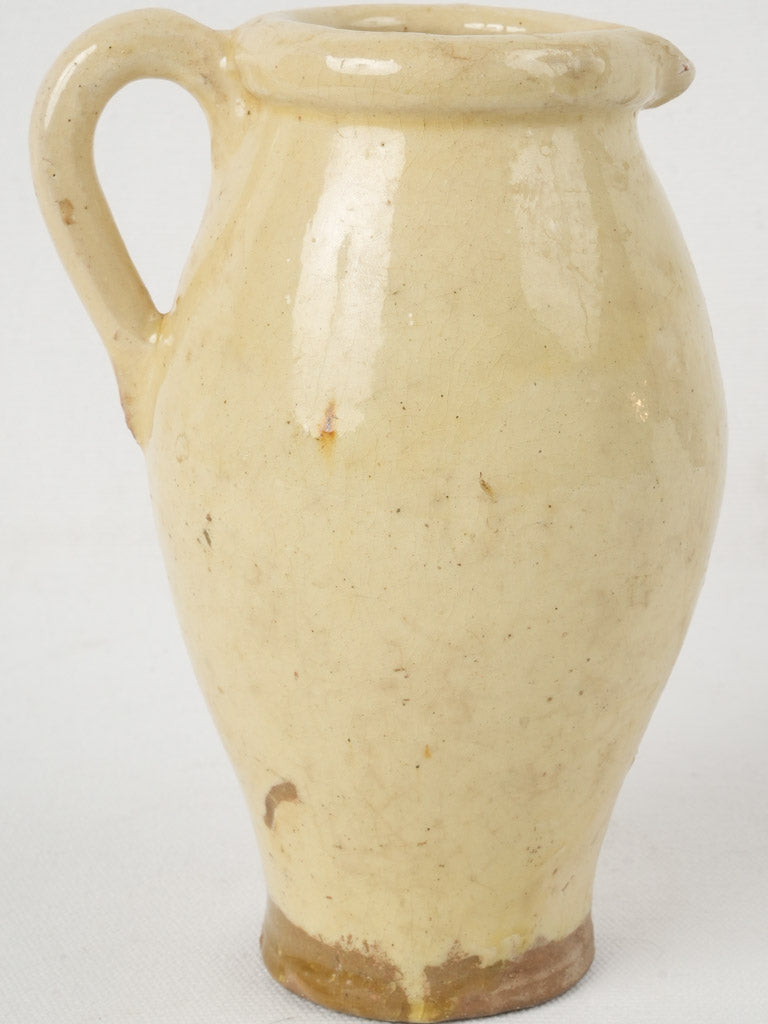 Traditional Aubagne artisanal decorative pitcher