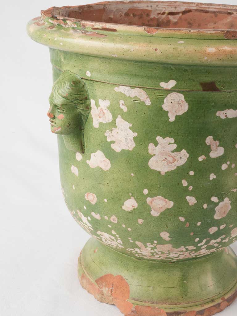 Vintage green Tournac planter design