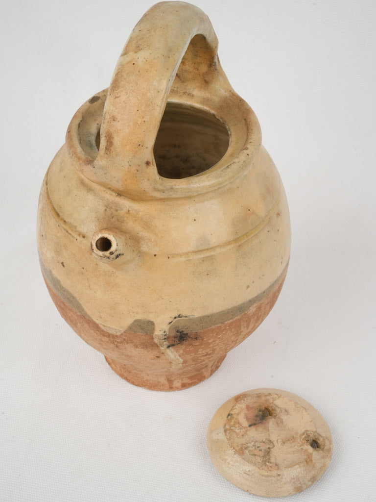 Unfinished 19th-century water jug