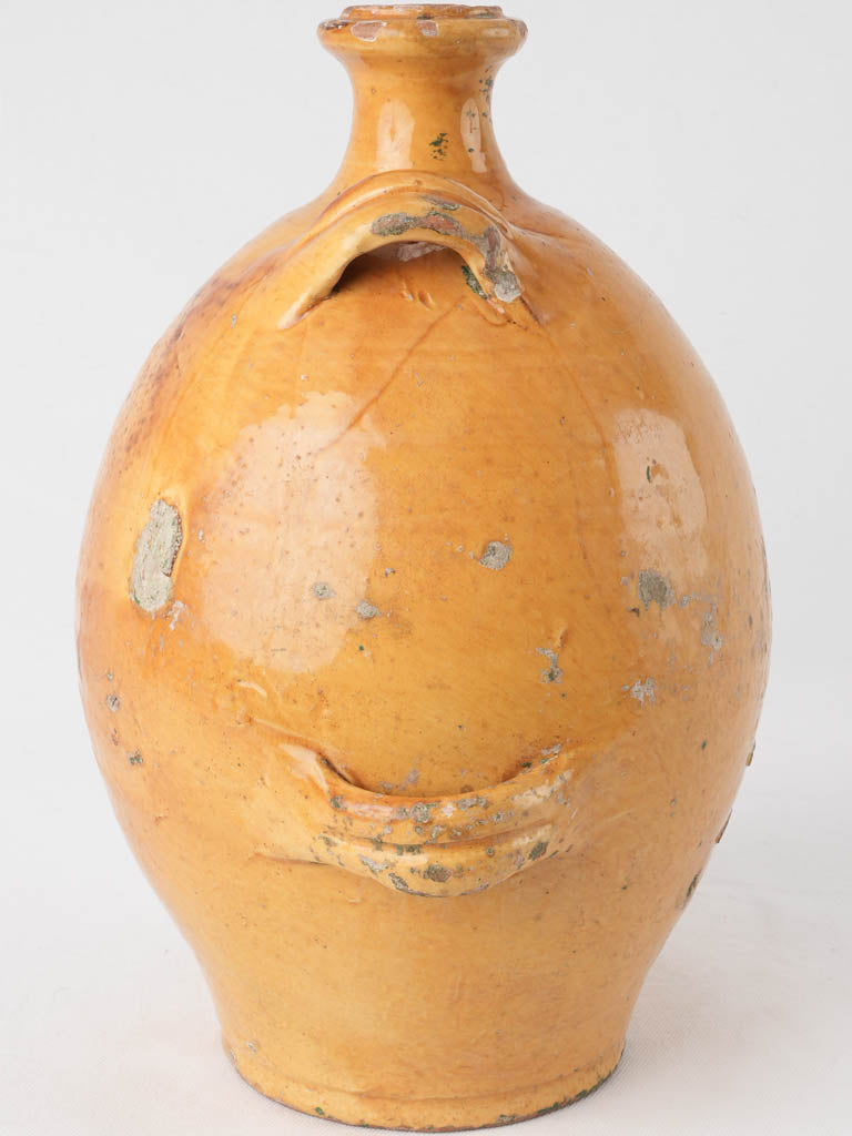 18th century conscience jug - yellow 15"