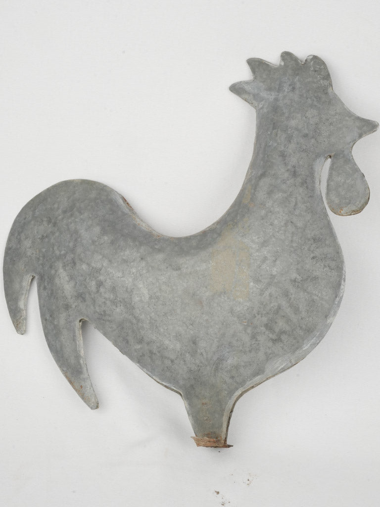 Weathered vintage folk art rooster