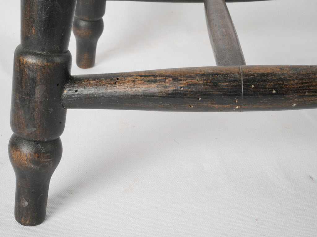 1900s clover carved nightstand stools