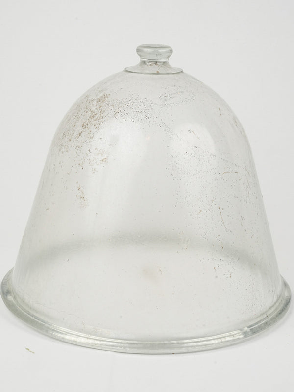 "Cloche à Melon" Early 20th century Glass Dome 15¾"