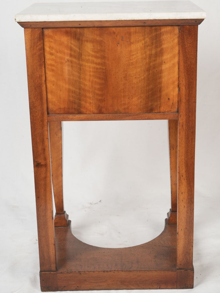 Petite 19th-century walnut table