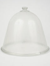 "Cloche à Melon" Antique French glass bell 15¾"